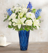 Peaceful Harmony Blue and White