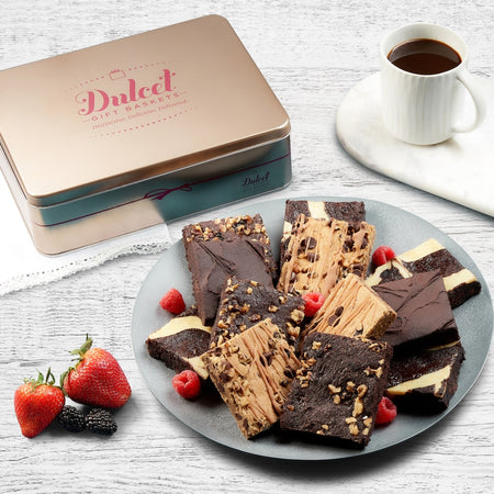 Chocolate Brownie Tin Assortment