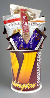 JGB Sports - Washington Commanders Gift Tin Basket - Made In America
