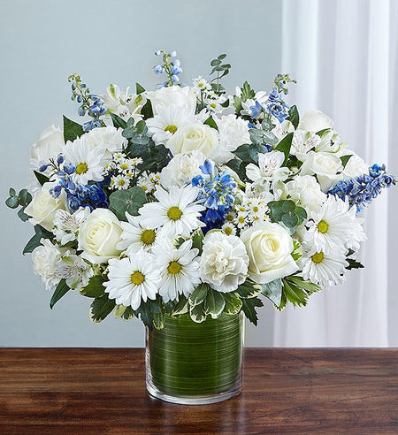 Cherished Memories Blue & White