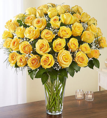 Ultimate Elegance Long Stem Yellow Roses