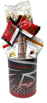 JGB Sports - Atlanta Falcons Gift Tin Basket - Made In America