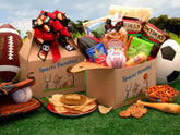 Send a gift basket delivery of: The Sports Fanatic Care Package - sports gift - gift for man