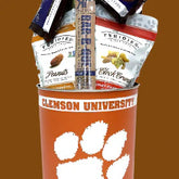 JGB Sports - Clemson Tigers Gift Tin Basket - Made In America