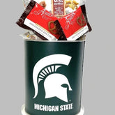 JGB Sports - Michigan State Spartans Gift Tin Basket - Made In America