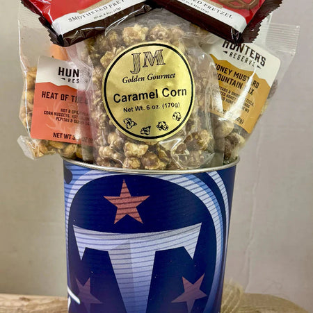 JGB Sports _ Tennessee Titans Gift Tin Basket - Made In America