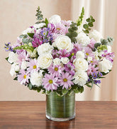 Cherished Memories Lavender & White