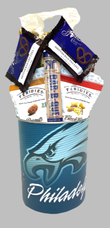 JGB Sports - Philadelphia Eagles Gift Tin Basket - Made In America