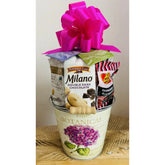 Small Botanical Hydrangea Gift Basket