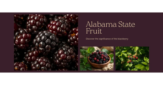 What is the Alabama state fruit? The blackberry, Alabama's official state fruit
