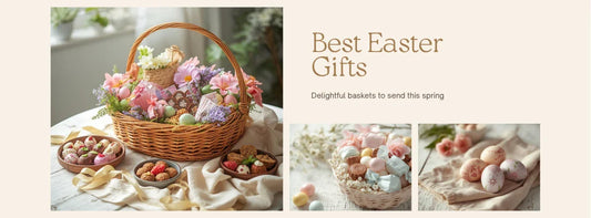 Best Easter gift baskets for delivery in 2026 featuring gourmet treats, chocolates, and spring flowers