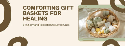 Get well gift baskets filled with comforting snacks and healing essentials for recovery
