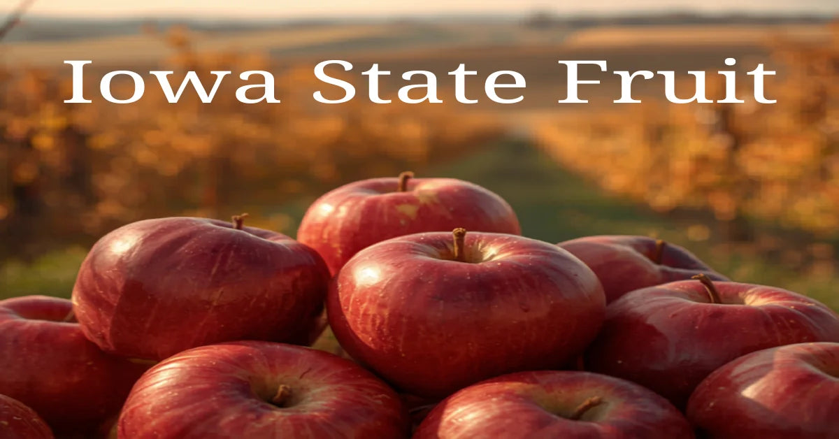 Iowa State Fruit: The Hawkeye State That Gave the World the Red Delicious Apple