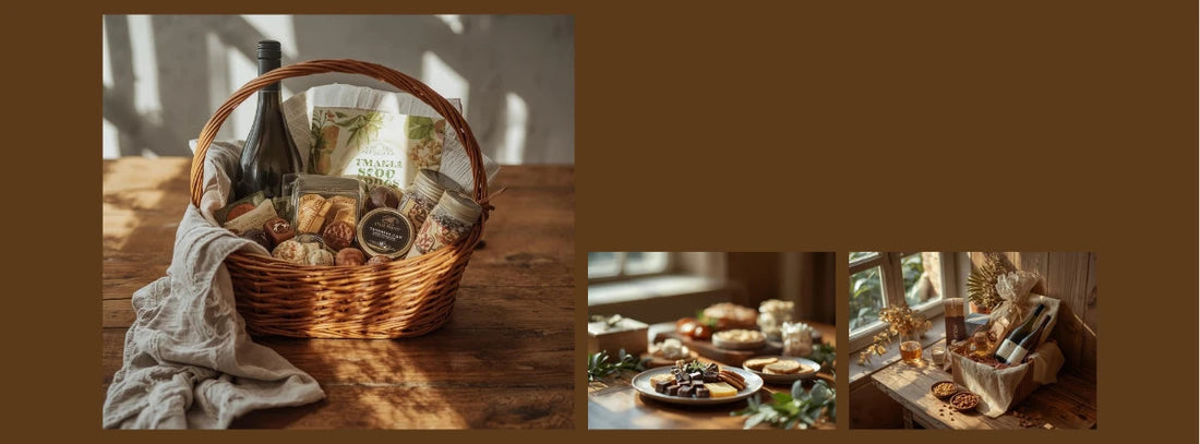 Best thank you gift baskets for 2026 — gourmet baskets and charcuterie spread
