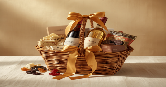 Premium wine gift baskets with gourmet pairings for any occasion