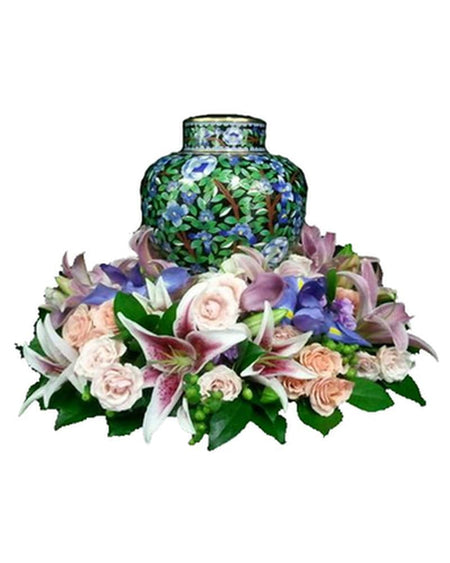 Feminine Cremation Wreath