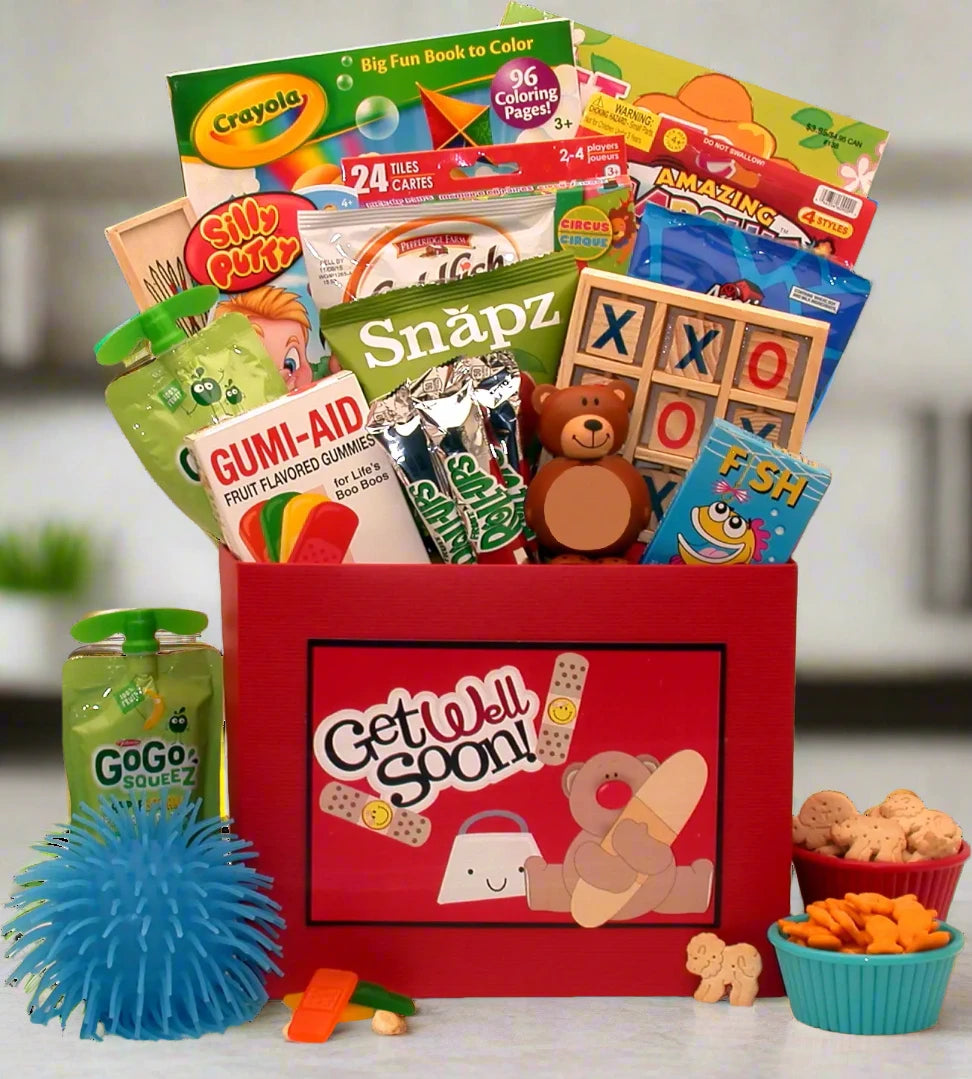 Get Well Beary Soon Get Well Gift Box For Kids product image.