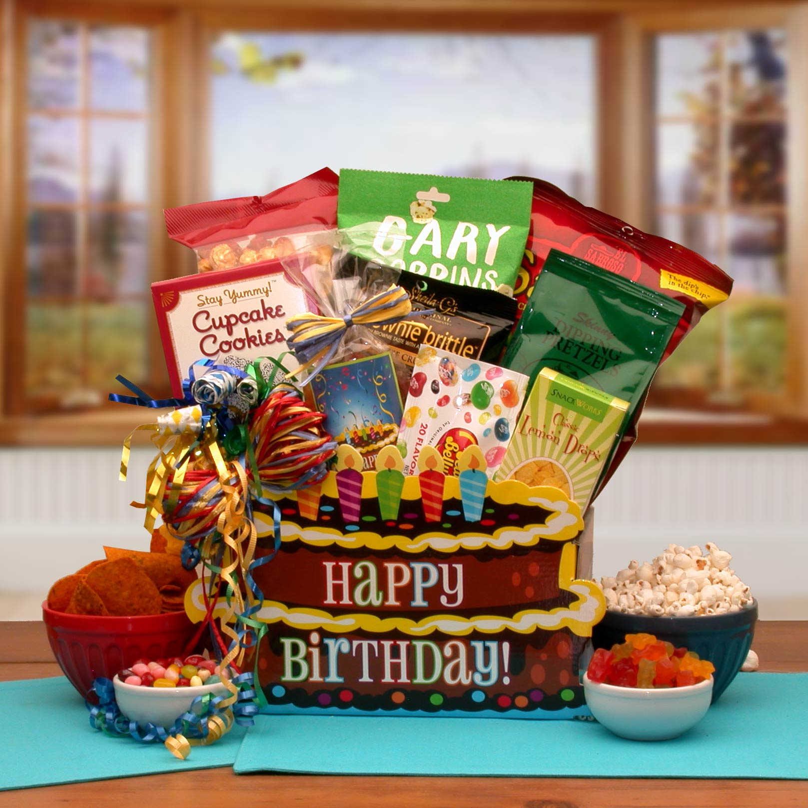 Send a gift basket delivery of: You Take The Cake Birthday Gift Box