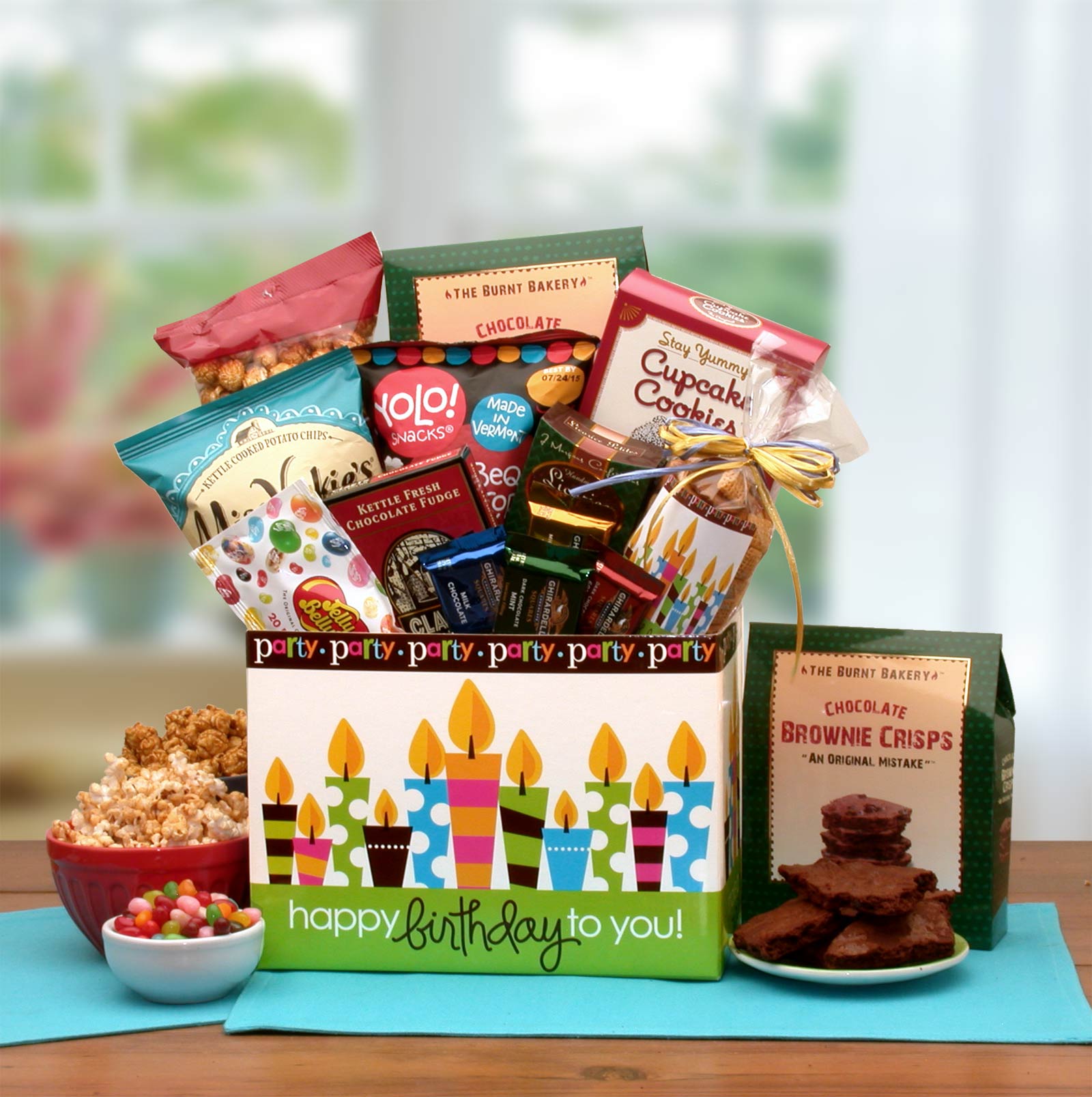 Send a gift basket delivery of: It's Your Birthday! Birthday Gift Box - Perfect Birthday Gift