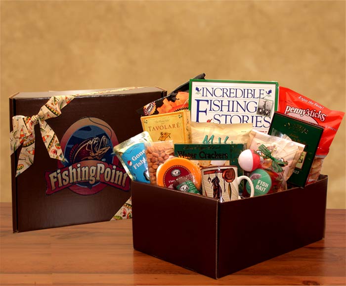 Send a gift basket delivery of: Fisherman's Point Gift Pack - Fishing gift set