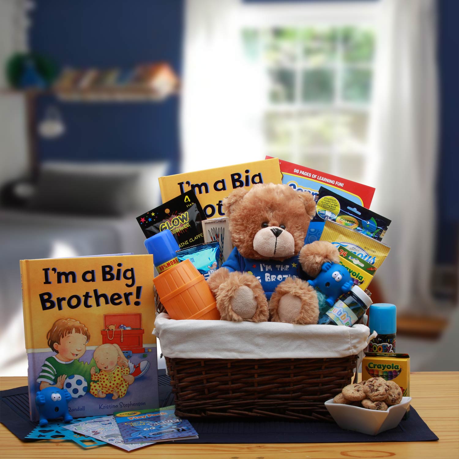 Send a gift basket delivery of: I'm The Big Brother Children's Gift Basket - Children's Gift Basket