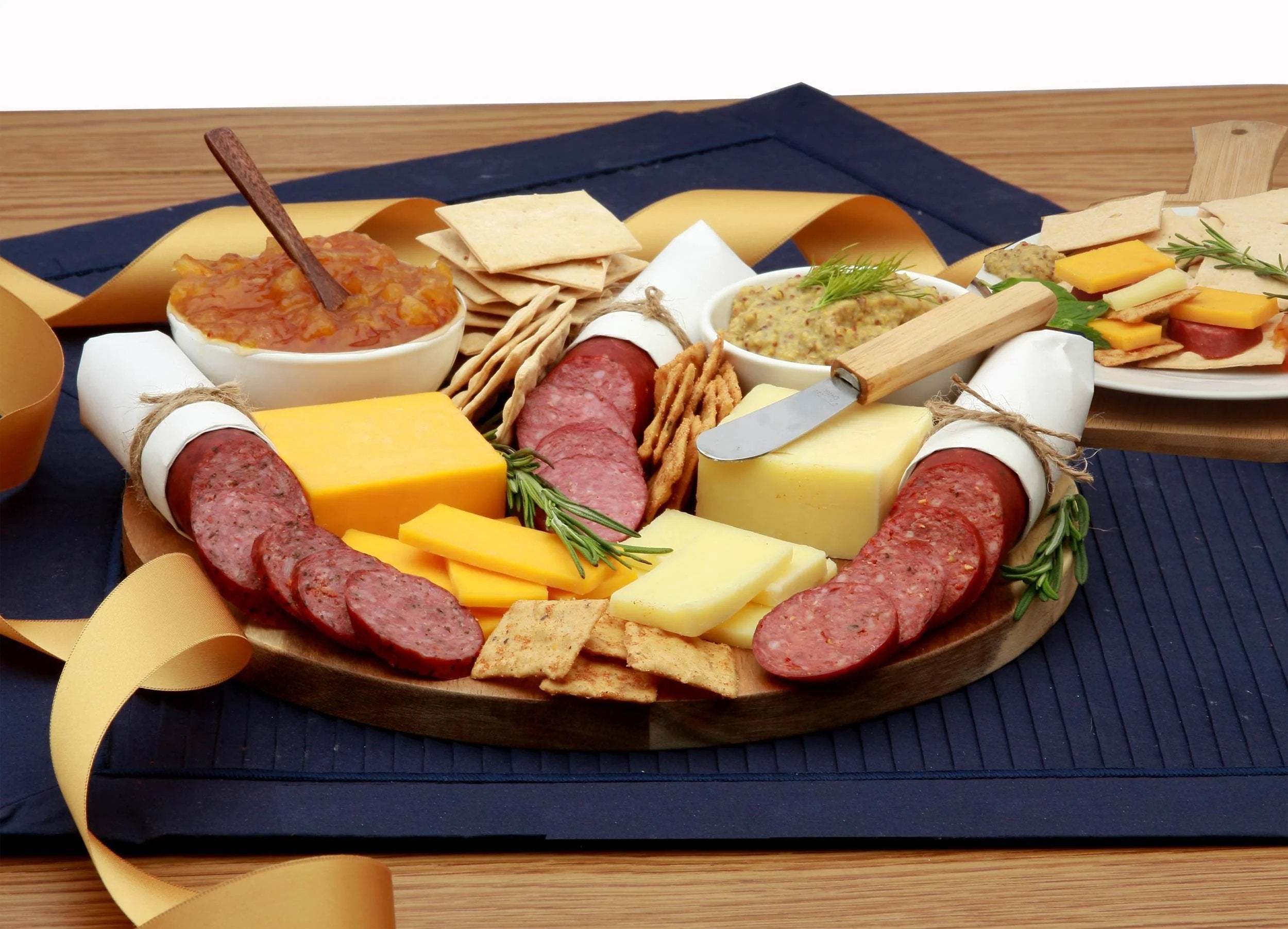 Classic Epicurean Meat and Cheese Charcuterie Board product image.