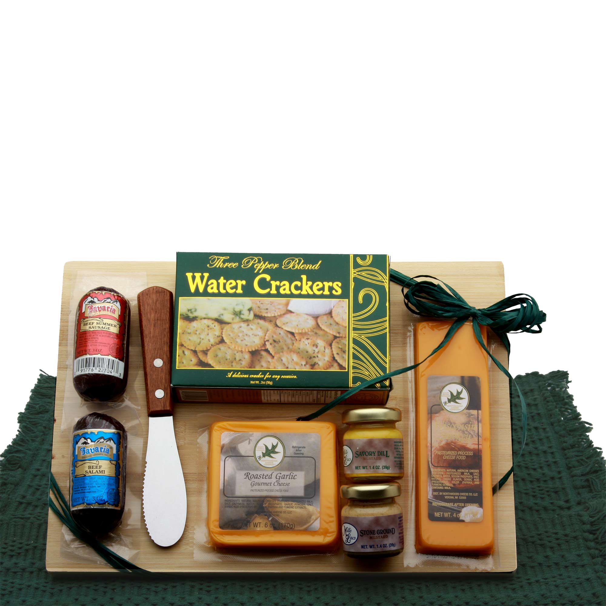 Classic Selections Meat and Cheese Board product image.