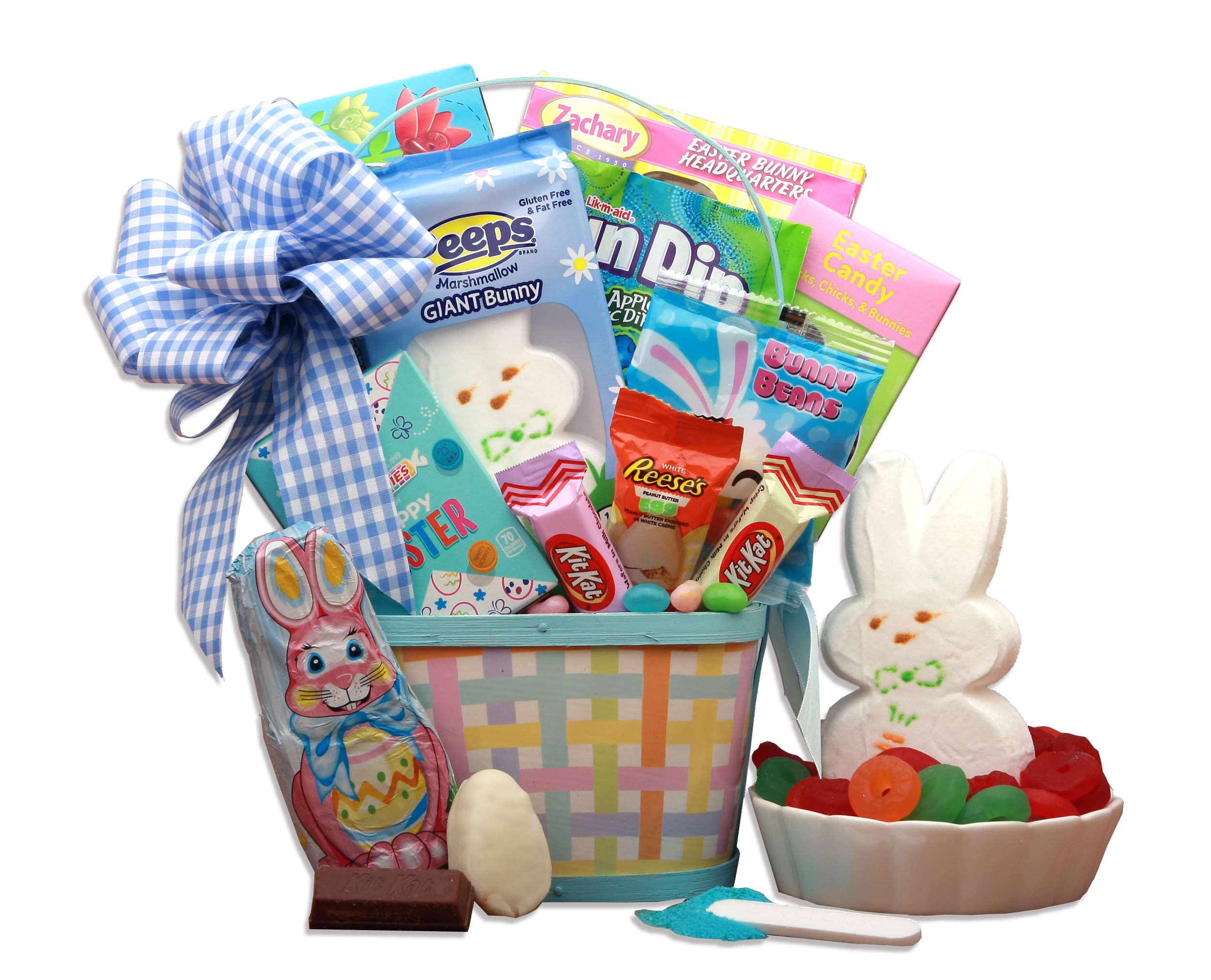 Send a gift basket delivery of: Easter Delights Easter Gift BasketEaster basket gift