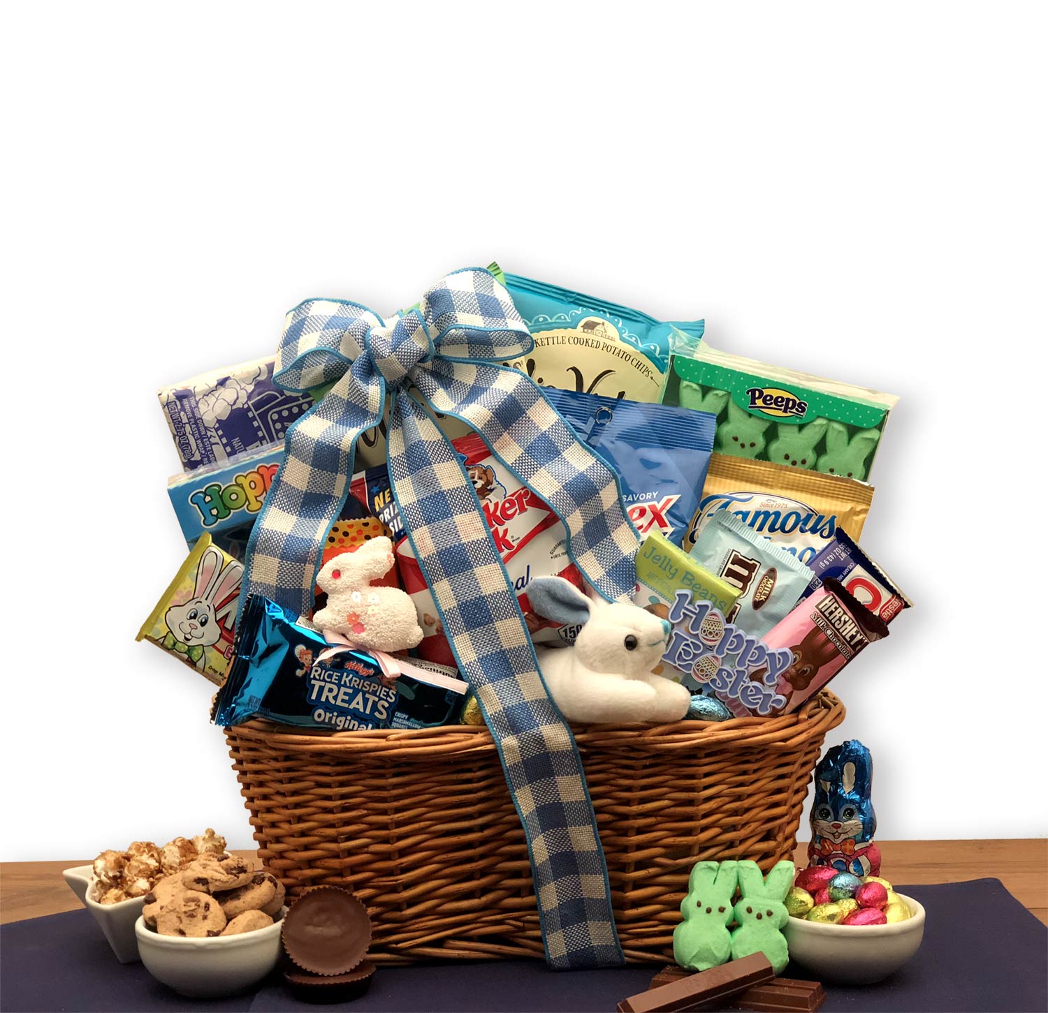 Send a gift basket delivery of: Easter Snacks Easter Gift Basket - Easter gift