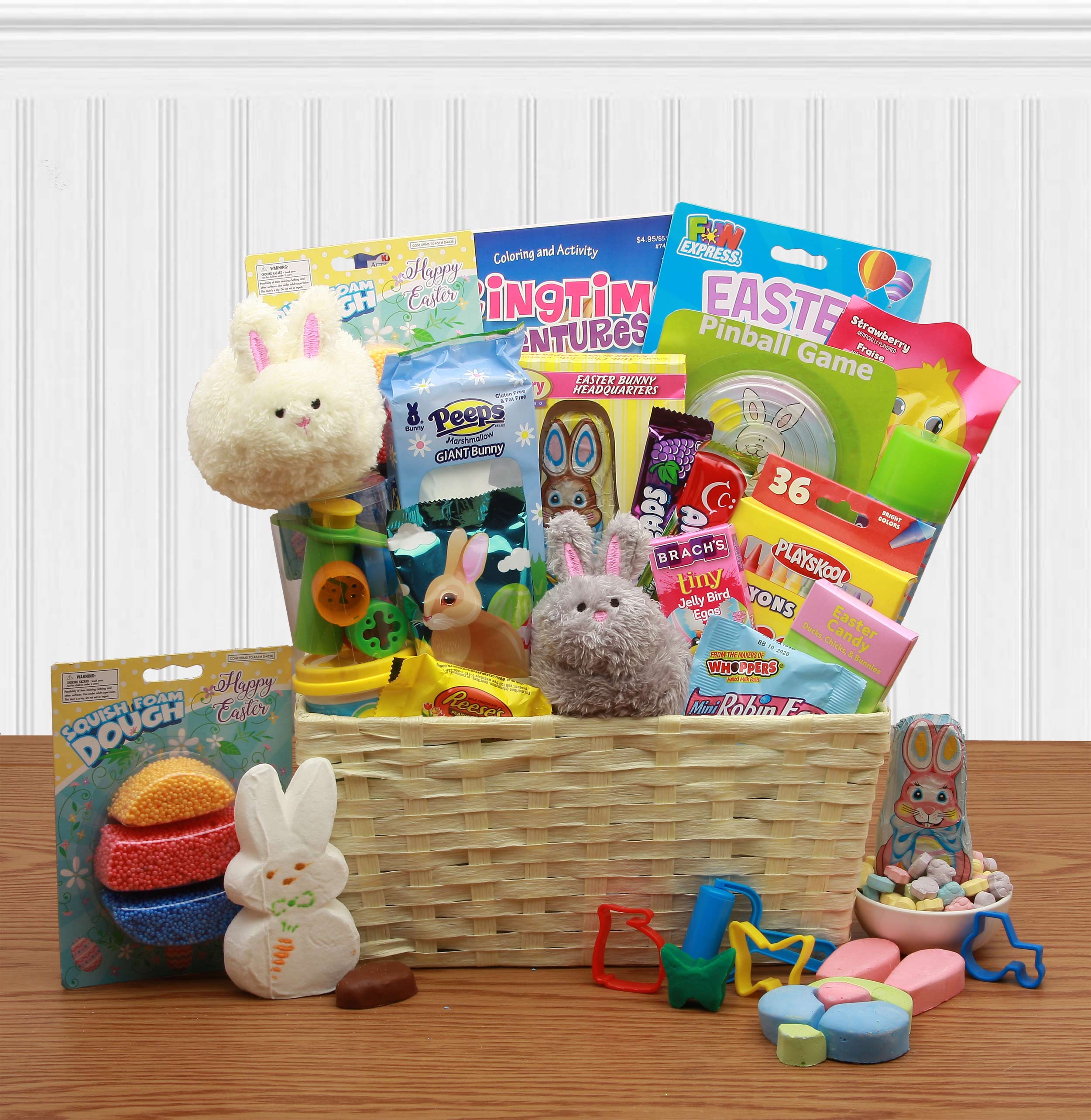 Send a gift basket delivery of: Easter Springtime Adventures Easter Gift Basket