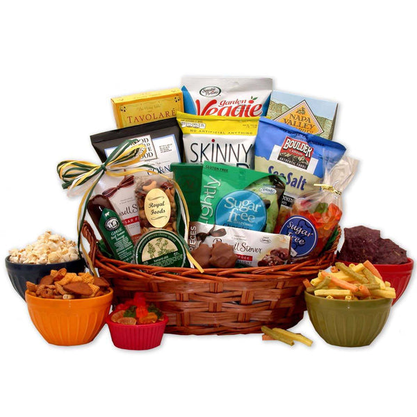 Send a gift basket delivery of: Sugar Free Diabetic Gift Basket - sugar free gift basket