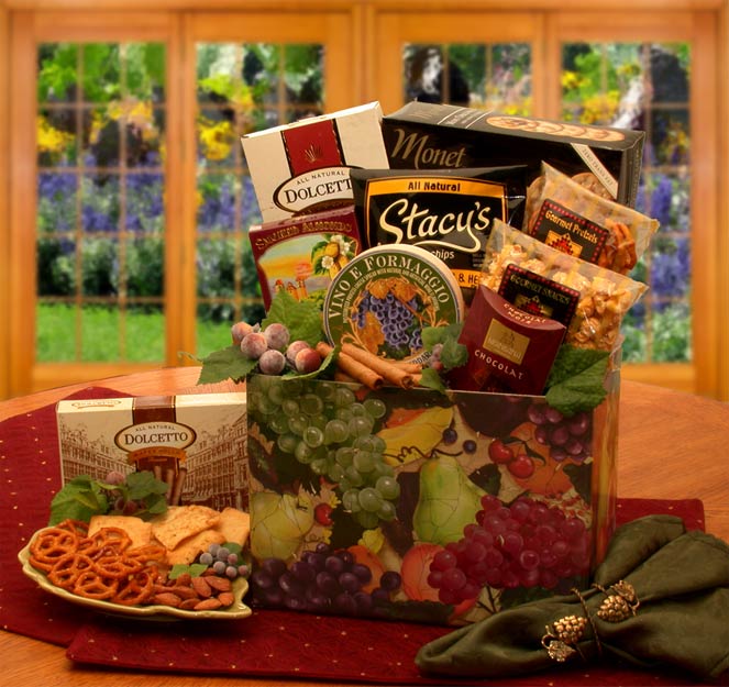 Send a gift basket delivery of: The Bistro Gourmet Gift Box - gourmet gift basket