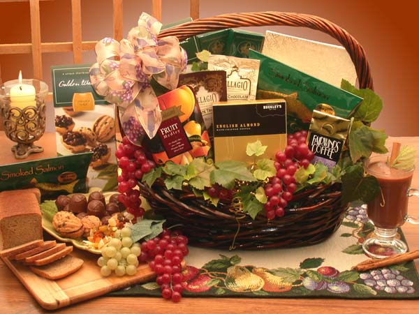 Send a gift basket delivery of: The Kosher Gourmet Gift Basket - kosher gift basket