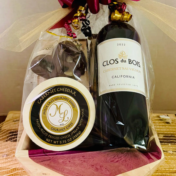 Jenny's Small Wine Gift Basket