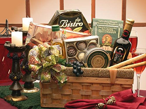 Send a gift basket delivery of: The Italian Gourmet Gift Basket - Italian gift basket