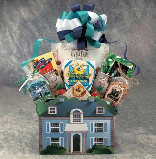 Send a gift basket delivery of: Welcome Home Snack Gift Basket- housewarming gift baskets - welcome basket