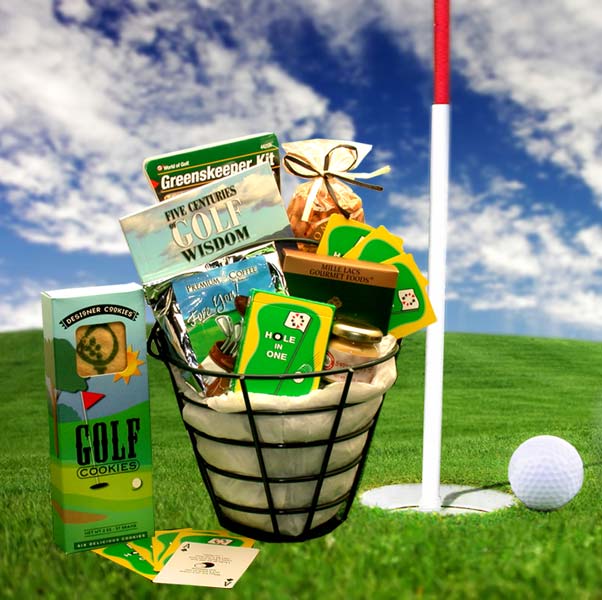 Send a gift basket delivery of: Golfer's Caddy - golf gift