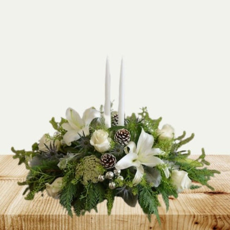 Garland Greens Centerpiece
