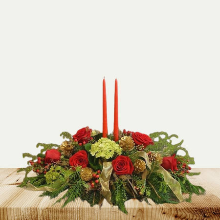 Rosey Shine Centerpiece