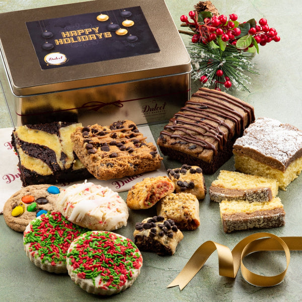 Deluxe Holiday Treats in a Tin