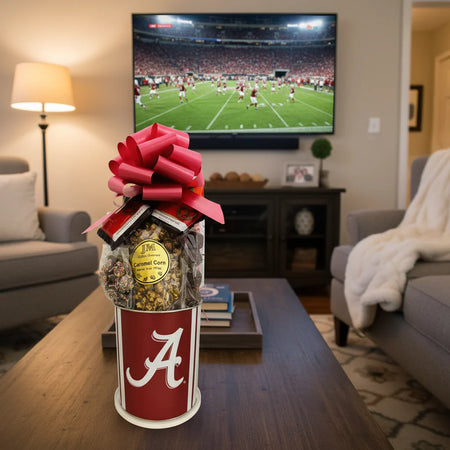 JGB Sports - Alabama Crimson Tide Gift Tin  Basket - Made In America
